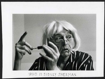 parodie de Cindy Sherman par Duane Michals