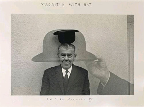 photo de Margritte par Duane Michals