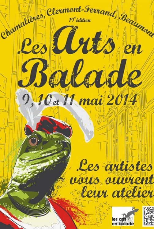 Affiche arts en balade 2014