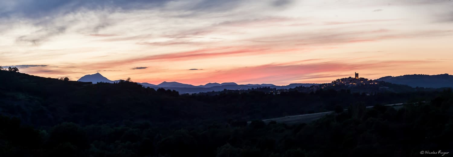 Photographe de paysage : le panoramique en Auvergne