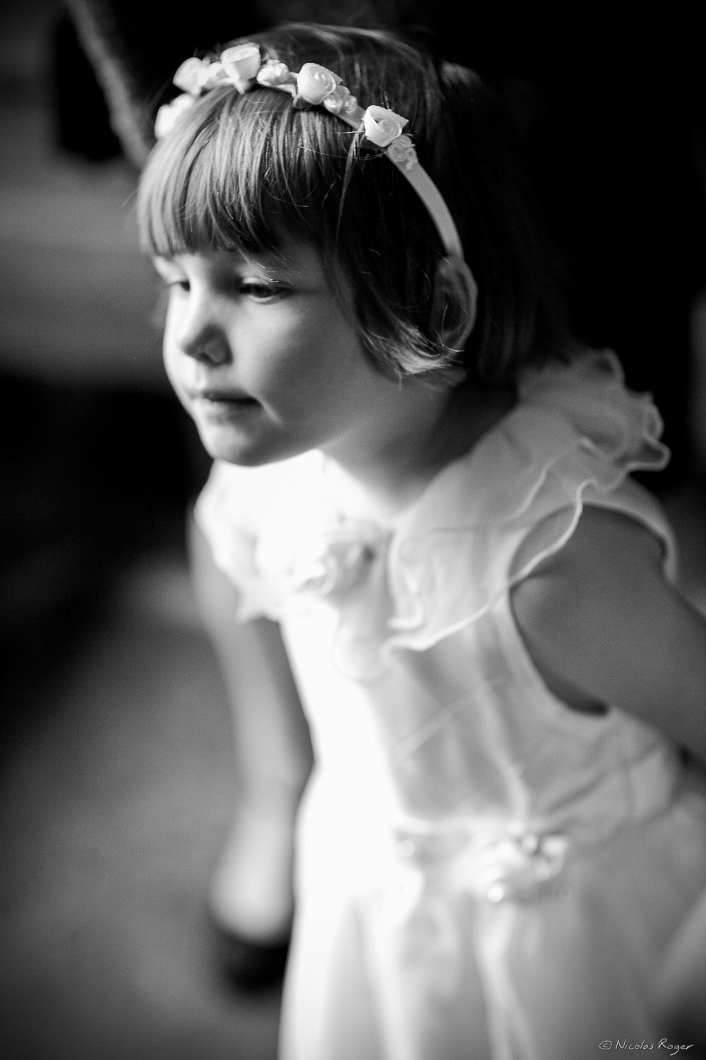 Photographie d&rsquo;enfant pendant un mariage