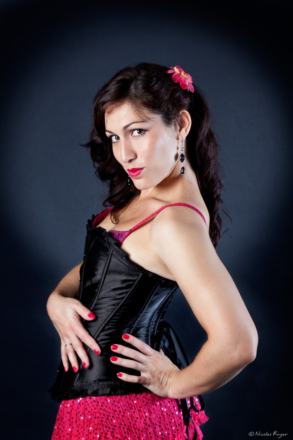 Shooting avec maquillage et coiffure