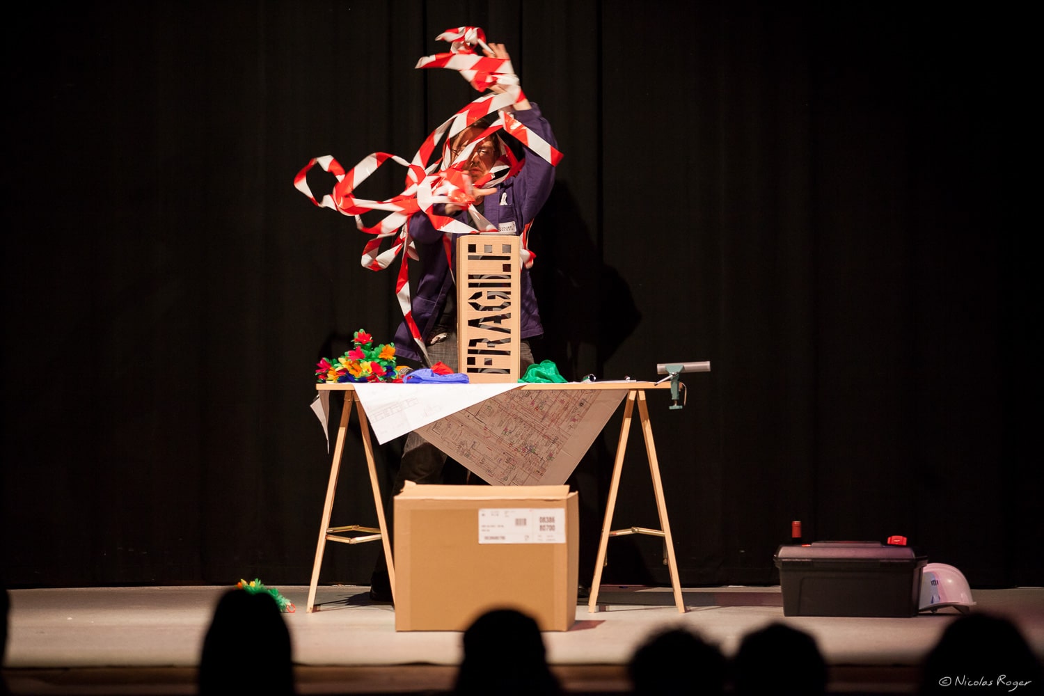 Photographie de spectacle de magie en Auvergne