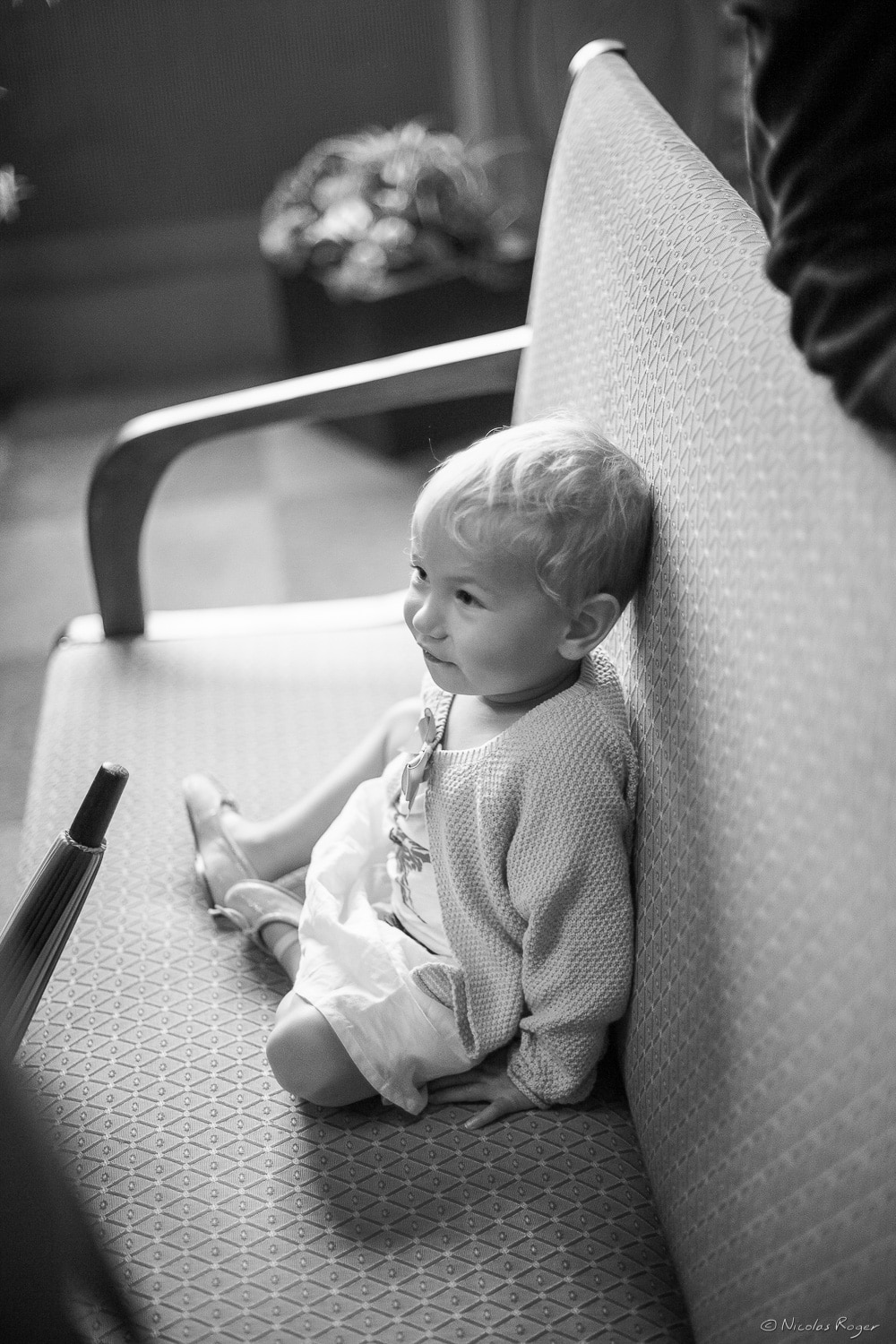 Photographie d&rsquo;un jeune enfant lors du mariage