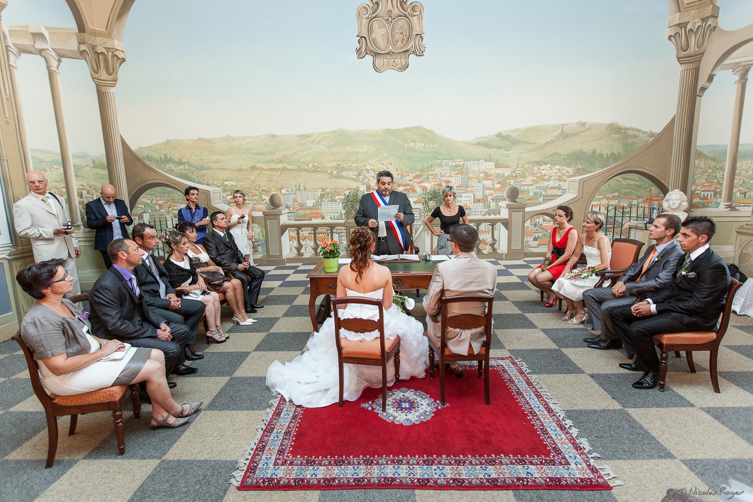 Mariage à la mairie