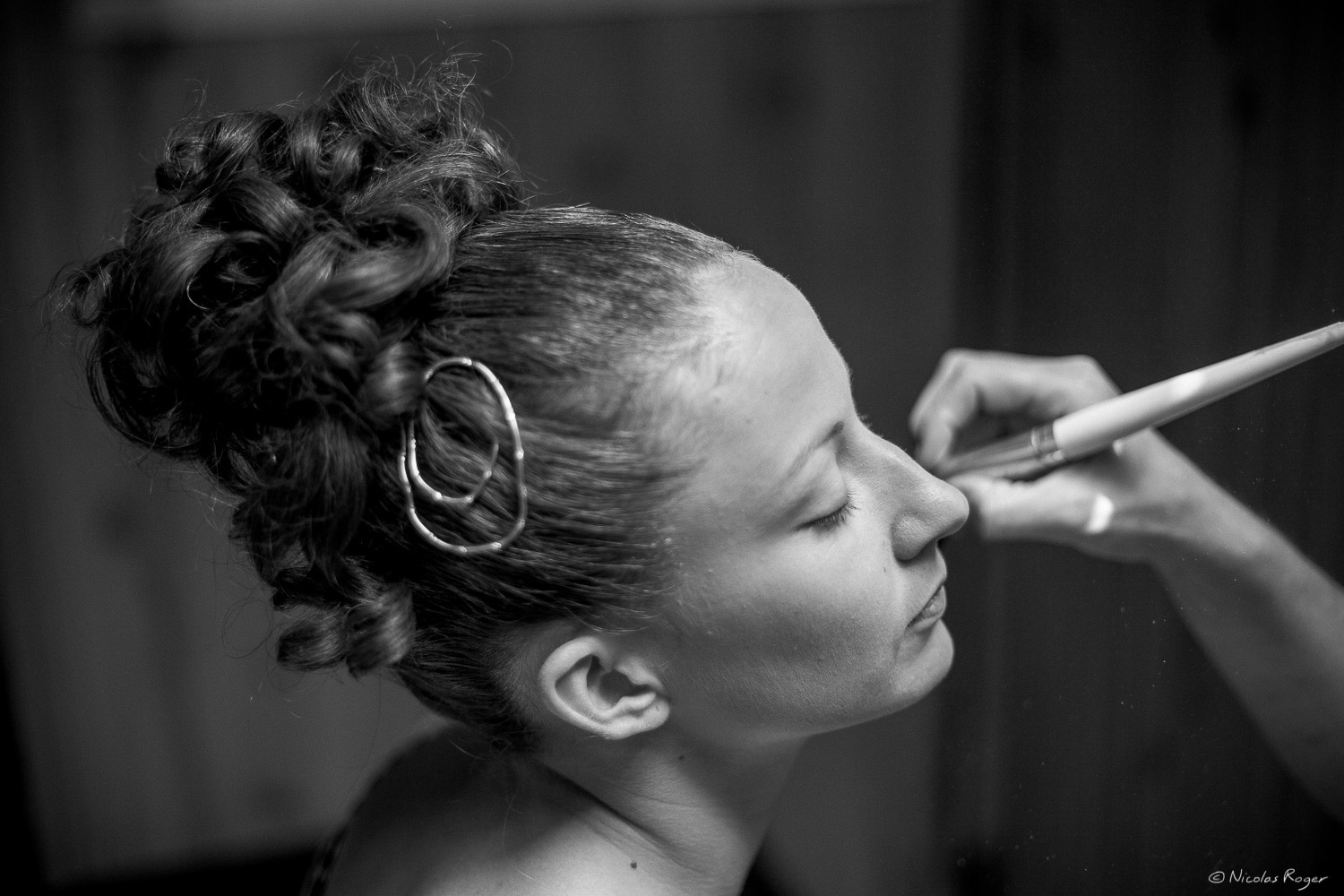 Maquillage de la mariée