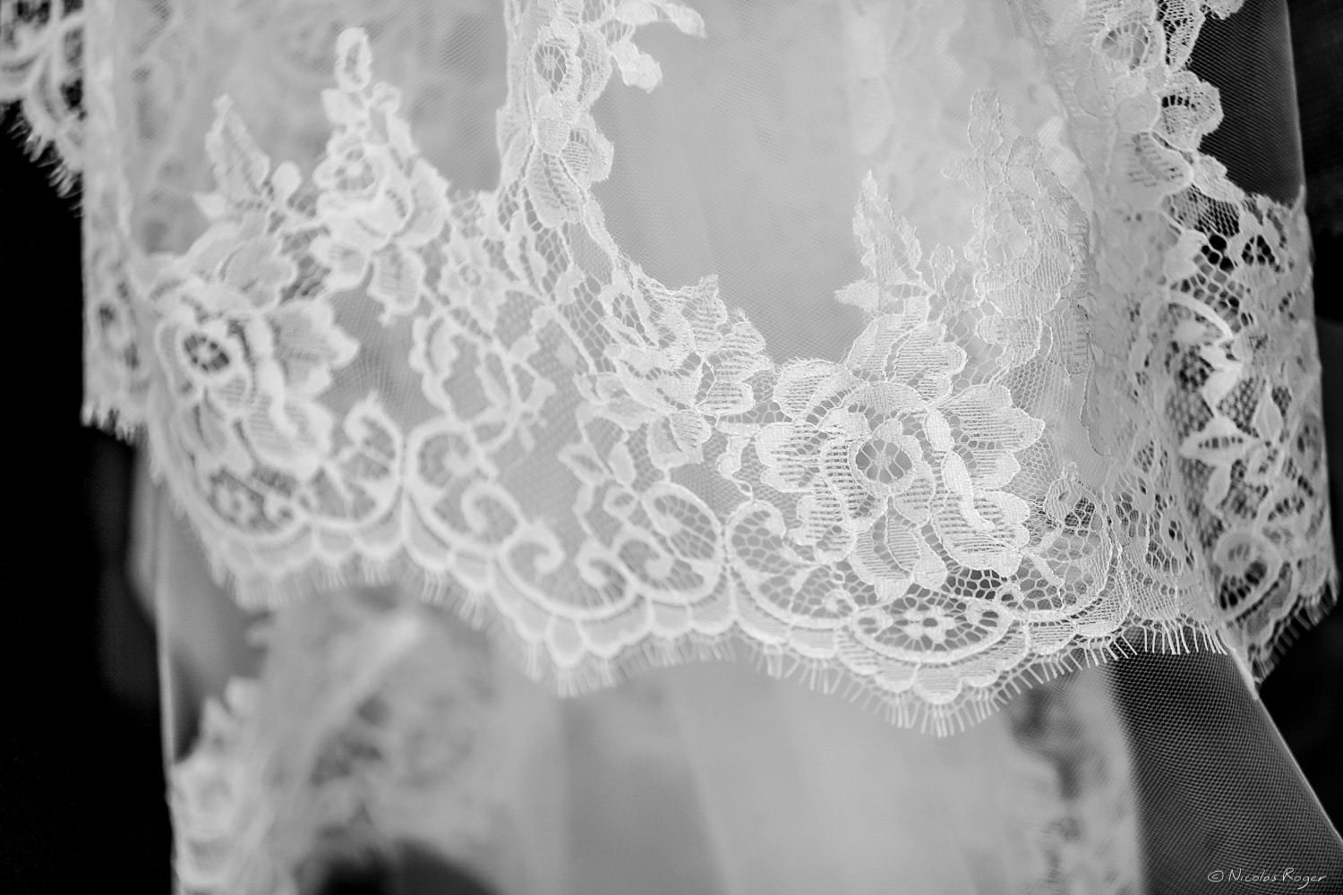 Dentelle et voile