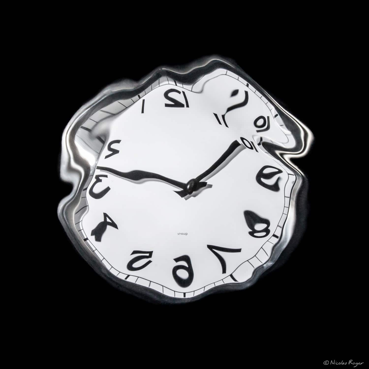« Cabinet des réflexions » Horloge