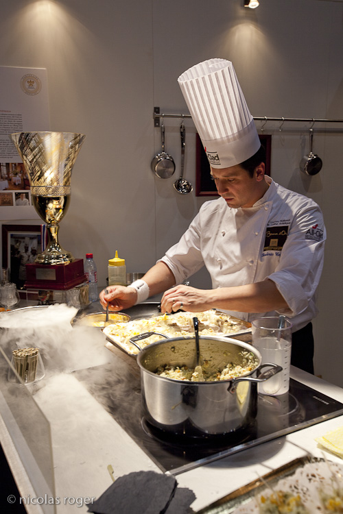 Chef cuisiner Frédéric Coiffé