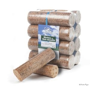 Photographie packshot de bois de chauffage