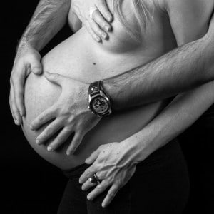 Photographie de couple durant la grossesse