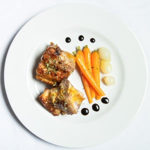 Photographie d'un plat de veau