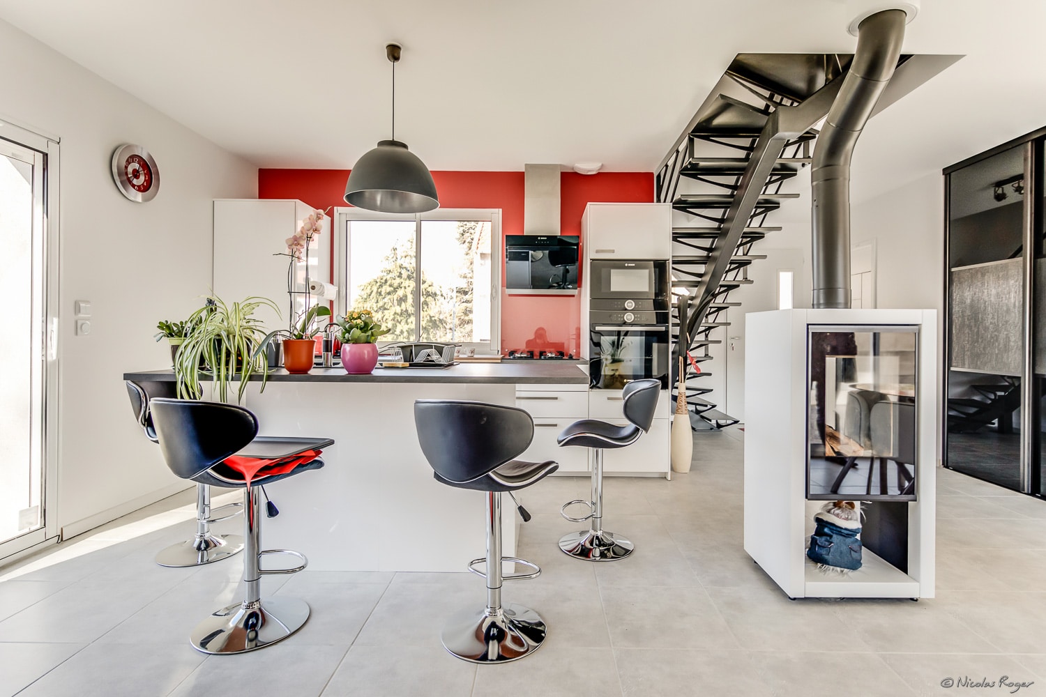 Photographie d&rsquo;architecte d&rsquo;intérieur dans une villa.