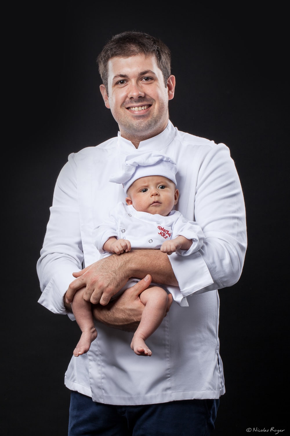 photographie cuisinier père enfant puy-de-dôme