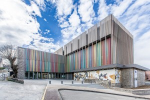 Photographie de la Cité internationale de la tapisserie implantée en Creuze.
