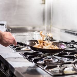 Reportage dans la cuisine du Vésuve