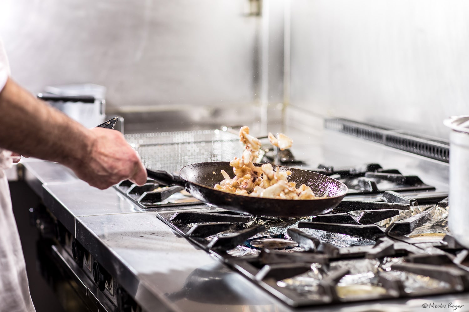 Reportage dans la cuisine du Vésuve