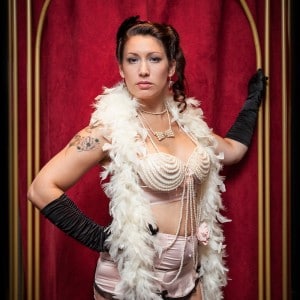 Photographie pour une troupe d'effeuillage burlesque à Clermont-Ferrand en Auvergne