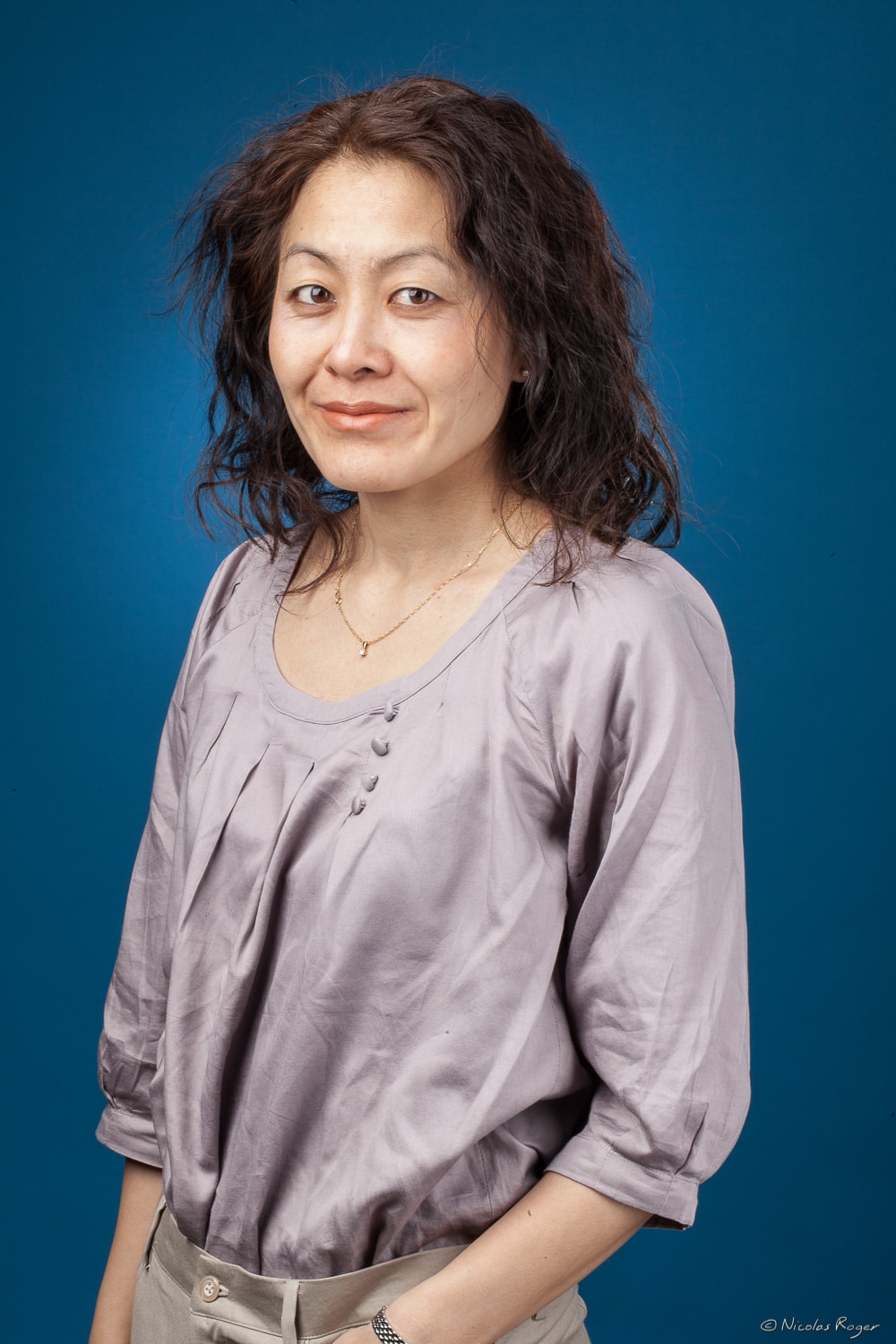 Portrait professionnel d&rsquo;une femme en Auvergne.