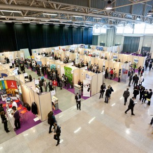 Photographie au forum des entreprises de l'ESC de Clermont-Ferrand