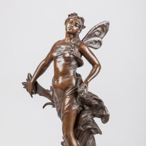 Photographie de bronze Art Nouveau