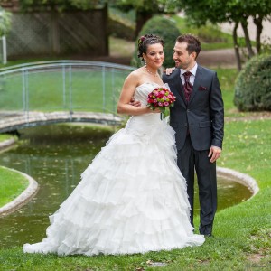 Photo de couple au parc